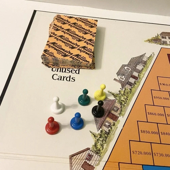 Vintage 1986 Millionaire Board Game With Instructions Complete - Picture 7 of 11